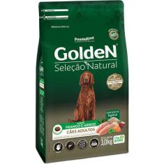 Ração Seca PremieR Pet Golden Seleção Natural para Cães Adultos - 3 Kg