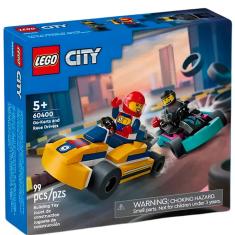 Blocos De Montar Lego City Karts E Pilotos De Corrida 60400