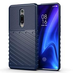 XIAOMI Capa premium para Redmi K20 Pro, capa de material de fibra de carbono, macia, antiderrapante, antiimpressões digitais, capa totalmente protetora para XIAOMI Redmi K20 Pro Premium
