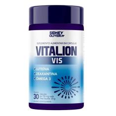 Luteína + Zeaxantina + Ômega 3 Vitalion Vis 30 Cápsulas