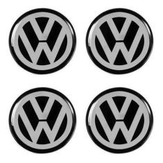 Emblema Resinado Adesivo Vw Gol Voyage Fox Polo Centro 48Mm - Tf Calot