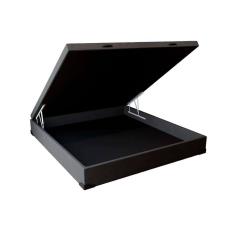 base para cama box casal martin premium com baú suede (47x138x188) grafite