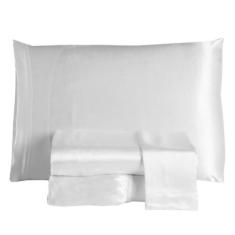 Jogo Cama Lençol Splendore Queen Cetim Charmousse Alto - Casa Scarpa