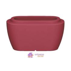 Vaso Tramontina Tina 35 Cm Marsala Em Polietileno Tramontina