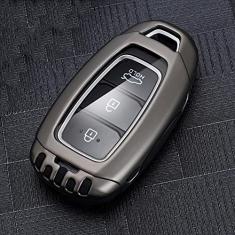 Capa porta-chaves do carro capa de liga de zinco inteligente, adequada para hyundai solaris i10 i40 i20 i30 i30 ix35 ix25 2008, porta-chaves do carro ABS Smart porta-chaves