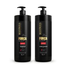 Kit Força com Pimenta Shampoo e Condicionador Bio Extratus 1L