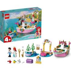 Lego Disney Princess O Barco De Cerimônia De Ariel 43191- Lego