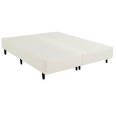 Base Box Bipartido King Corino Linhão Palha 37X192X203 AN