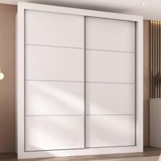 Guarda-Roupas Casal 2 Portas de Correr 4 Gavetas Alasca Multimóveis MP