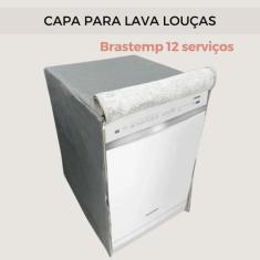 Capa para lava louças brastemp 12 serviços impermeável flex - Capas Fl