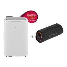 Combo Ar Condicionado Portátil LG DUAL InverterVoice 14.000 Frio - 127v + Caixa de Som XBOOM XG5 - LP1419IVSM.XG5