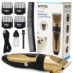 Aparador De Pelos Para Pets Com Pentes Variáveis