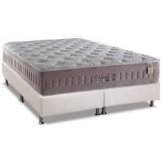 Conjunto Box-Colchão Anjos Pocket Richesse + Cama Queen 158