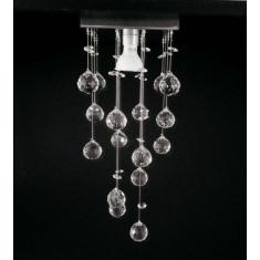 Lustre de cristal para lavabo, corredor com 35CM de altura