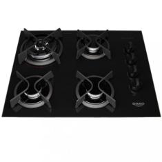 Cooktop Dako Supreme a Gás 4 Bocas Acendimento Automático e Tripla Cha