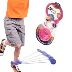 Brinquedo Retrô Pula Corda Giratório Com Luz Led Spin Ball