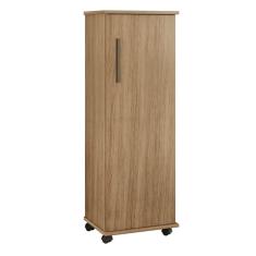 Armário Multiuso 1 Porta 4 Prateleiras Olinda Arte Móveis Cinamomo