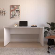 Mesa de Escritório Natus 40mm 150 Bramov Móveis Branco