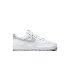 Nike Tênis masculino Air Force 1 '07, Branco, cinza, 45