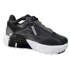 TENIS FILA TORMO FEMININO-PRETO/BRANCO-Feminino