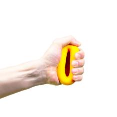 Anel Exercitador de Mãos e Dedos Amarelo Ortho Pauher 