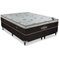 Cama box e Colchão Sleep King Super King (193x203)- Ortobom