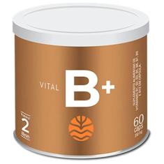 Vital B Mais - Suplemento Alimentar de Vitaminas B1, B2, B3, B5, B6, B7, B9 e B12 em 60 Cápsulas de 350mg - Vital Atman