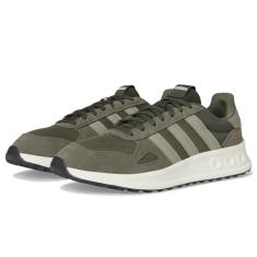adidas, Tênis masculino, Run 84, Olive Strata/Silver Pebble/Night Cargo, 38, D - Médio