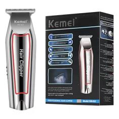 Máquina De Cortar Cabelo Kemei Hair Clipper Km-032 Bivolt, Bivolt