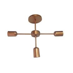 Pendente Sputinik Cobre P/ 3 Lampadas - Artesaria