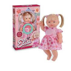 Boneca Bebê Infantil para Crianças 03 anos Bebe Falante Rosa - Adijoma
