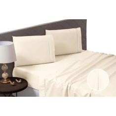 Jogo de Lençol Queen 800 Fios 4 Peças Algodão Egípcio Toque Macio - Ar