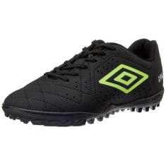 Chuteira Society, Neo Striker, Umbro, Masculina, Preto/Limao, 37