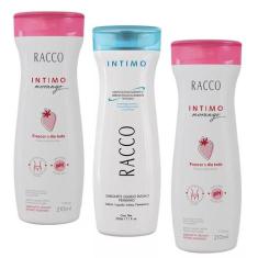 Kit c/3 Sabonete Líquido Intimo Feminino Racco 210ml