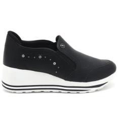 Tênis Kolosh Upper Slip On Strass Calce Fácil Feminino C1412A-Feminino