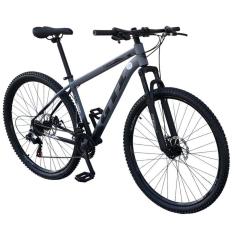 Bicicleta aro 29 GTI Aluminio 21 Velocidades Freio a Disco Original Mtb KW Suspensão com Garantia-Unissex