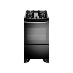 Fogão 4 Bocas Electrolux Preto Efficient FE4GB, Preto, Bivolt