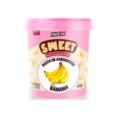 Pasta De Amendoim Power1one Sweet Sabor Banana 500G