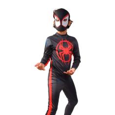 Fantasia Homem Aranha Miles Morales Infantil Oficial Marvel