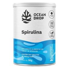 Spirulina 240 Tabletes Ocean Drop