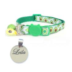 Coleira Personalizada com Tag/Plaquinha de Identificação Pet - Lerrara