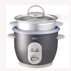 Panela Elétrica de Arroz Oster Facile Cinza 3 Copos, Cinza, 110V