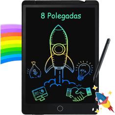 Lousa Mágica Tablet Educativo Para Escrever Desenhar Pintar