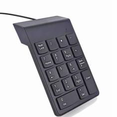 Teclado Numérico Usb 18 Teclas Preto Booglee Homologação: