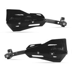 Proteção Mão Corona 22mm 28mm 31mm Alma Alumínio Preto Modelo 9 - Coro