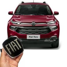 Adesivo Grade Dianteira Fiat Toro 17/19 Emblema Black Piano - SPORTINO