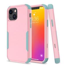 Para iphone 13 12 11 pro xs max case híbrida armadura resistente pc tup capa de telefone à prova de choque para iphone 12 13 mini 7 8 plus x xr, rosa, verde, para iphone 7