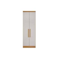 Módulo de Quarto Casal Guarda Roupa c/ 2 Portas e 3 Gavetas Rizon/Linea Cumaru/Fendi - Novo Horizonte