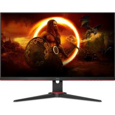 Monitor Gamer Aoc 27g2e1 Linha Gaming, Preto/vermelho, Full Hd, 100hz, 1ms, Ips, Adaptive-sync, 1920x1080, 100-240v 27G2E1