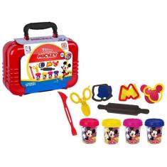 Kit Massinha Disney Junior Lancheira do Mickey - Cotiplas com Acessóri